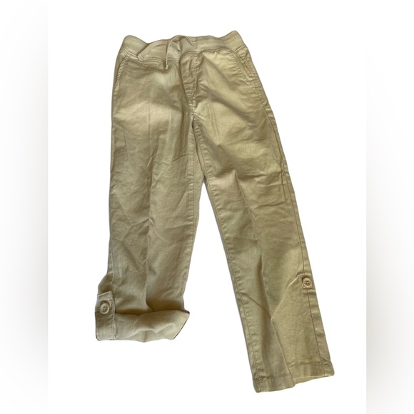 Baby Gap Toddler Pull on Beige Linen Pants Size 5 - Picture 2 of 2